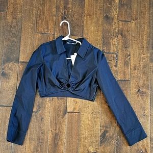 Long Sleeves Crop top